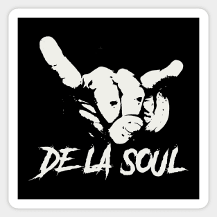 de la soul horn sign Sticker